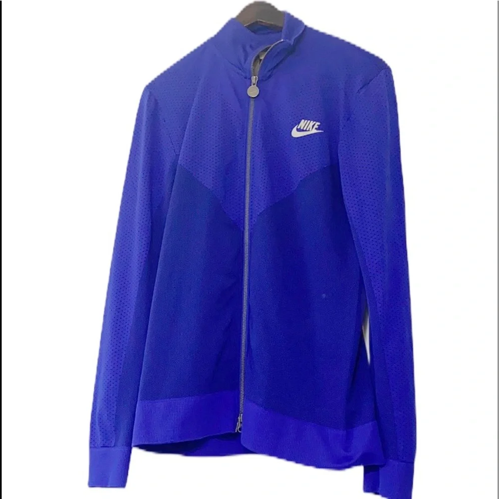 Nike Indigo Blue Warm Up Jacket 12 12 L - Picture 1 of 5